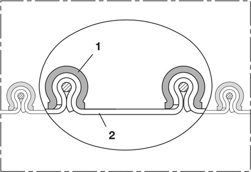 PVC-Saugschlauch Innen-Ø 175 mm Außen-Ø 18700 mm 6 mm Länge 6 m NORRES - VPE: 6 – Ansicht 3