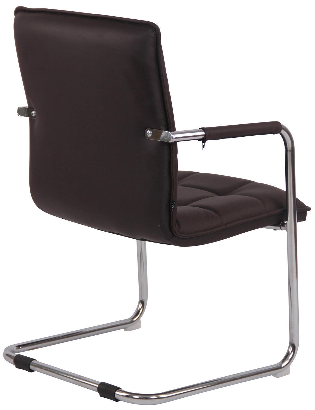 Besucherstuhl Gandia Echtleder chrom – Ansicht 20
