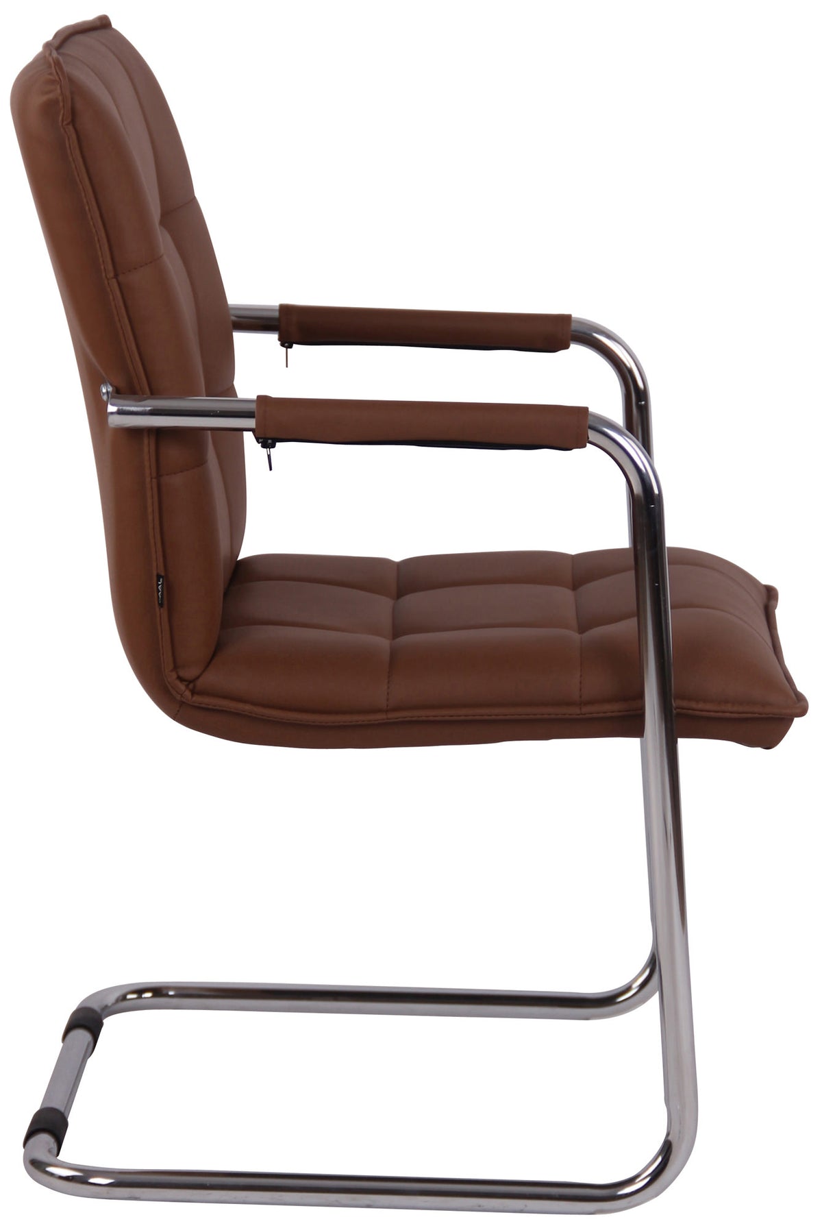 Besucherstuhl Gandia Kunstleder chrom – Ansicht 16