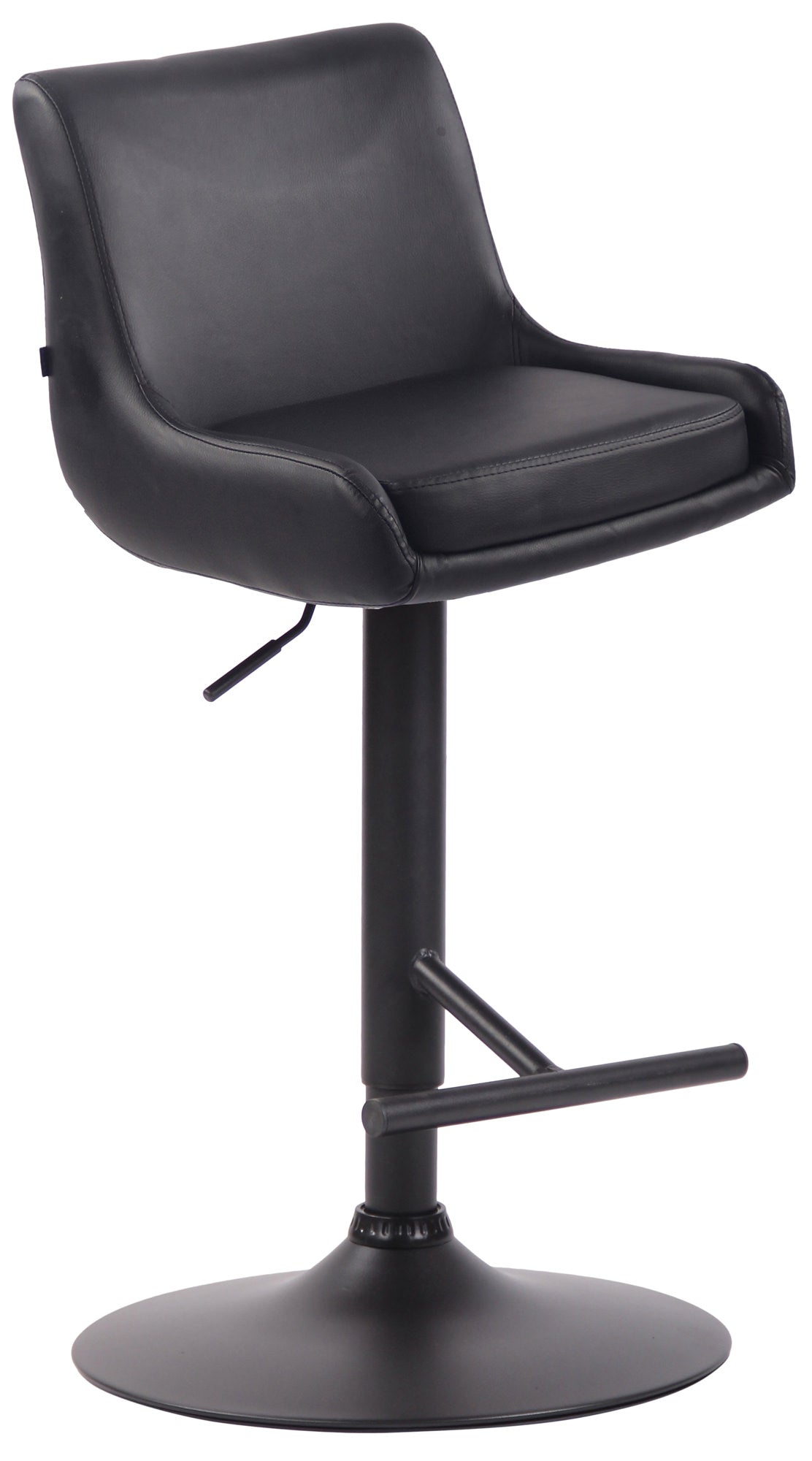 Barhocker Club Kunstleder schwarz – Ansicht 19