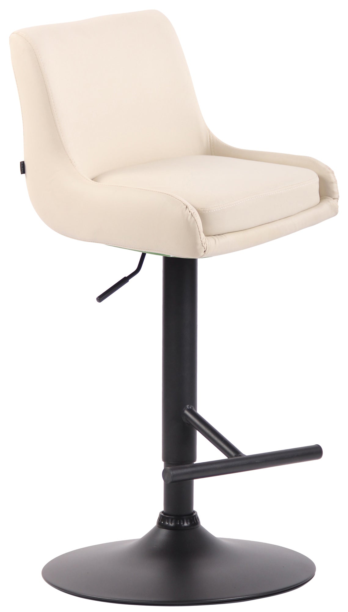 Barhocker Club Kunstleder schwarz – Ansicht 4