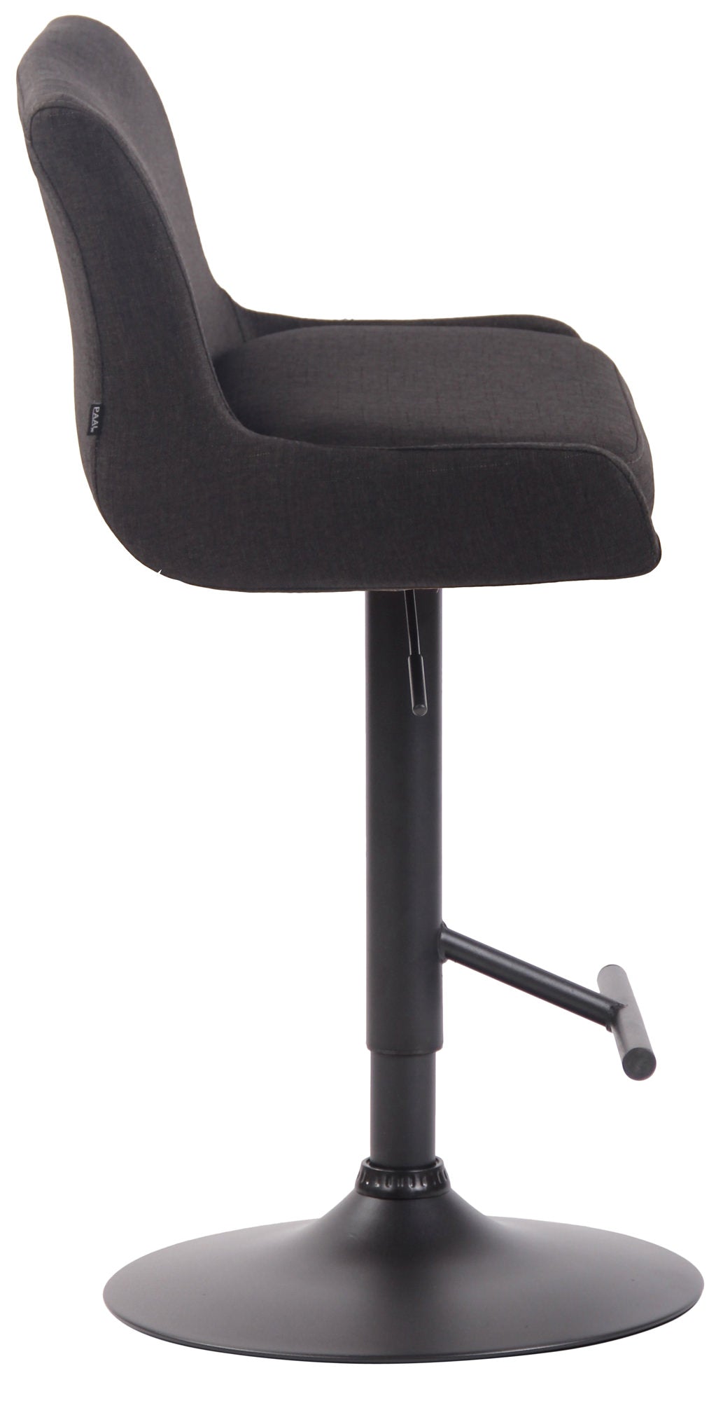 Barhocker Club Stoff schwarz – Ansicht 9