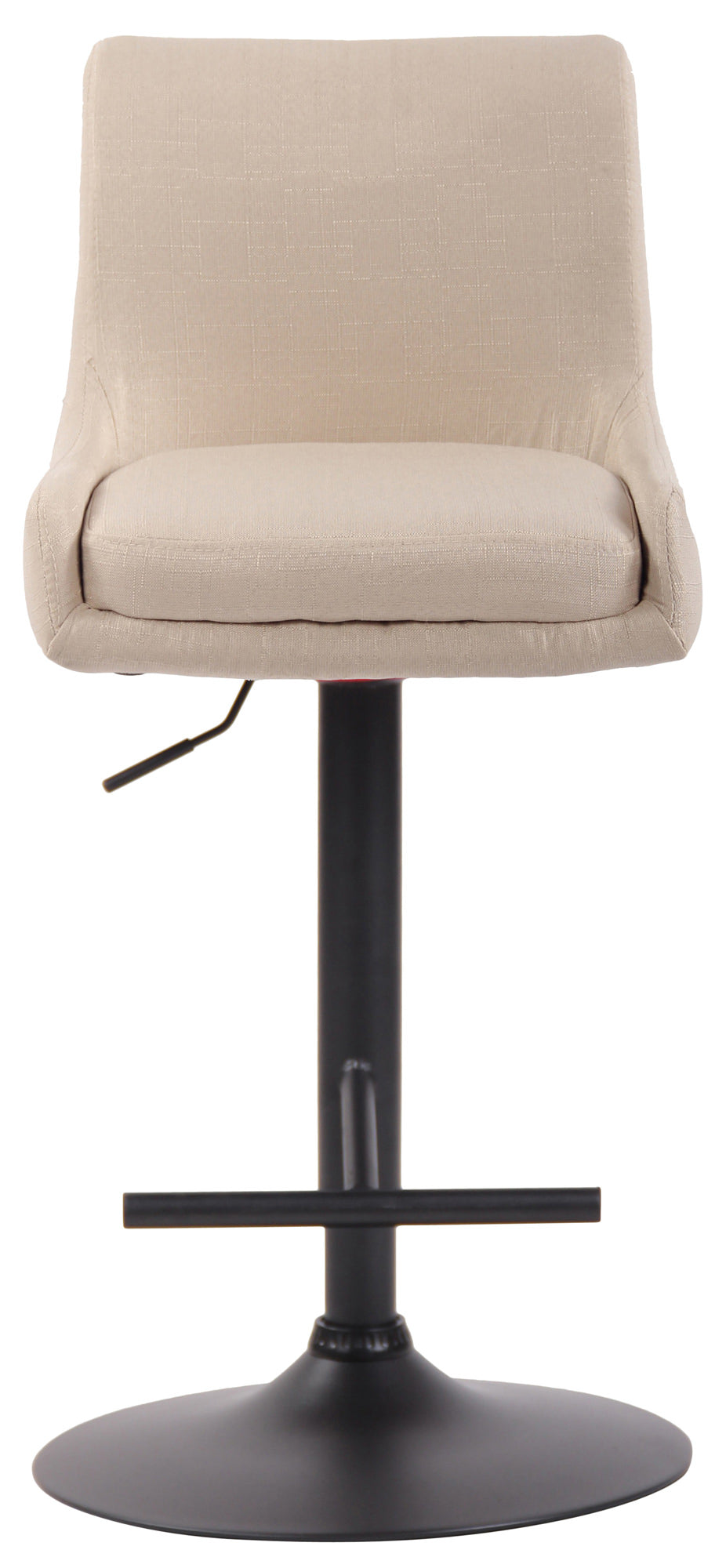 Barhocker Club Stoff schwarz – Ansicht 2