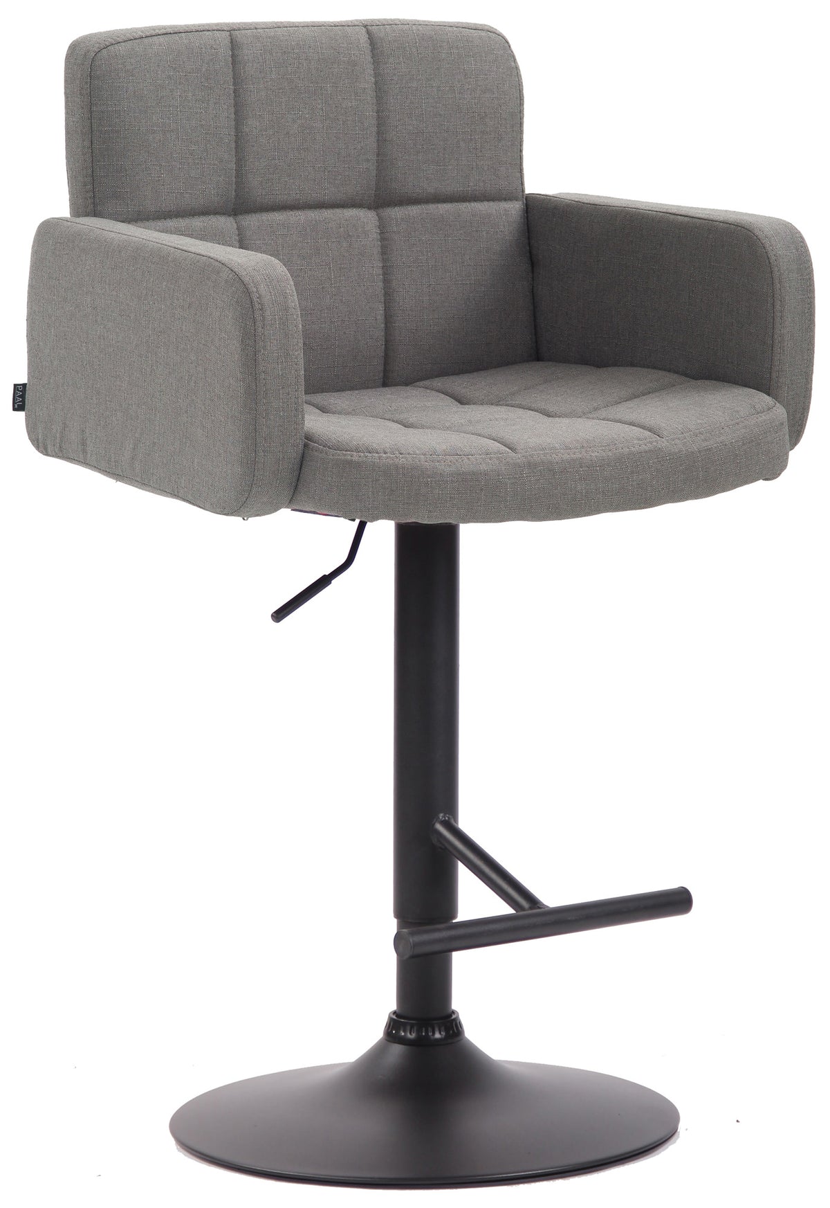Barhocker Los Angeles, Stoff schwarz – Ansicht 10