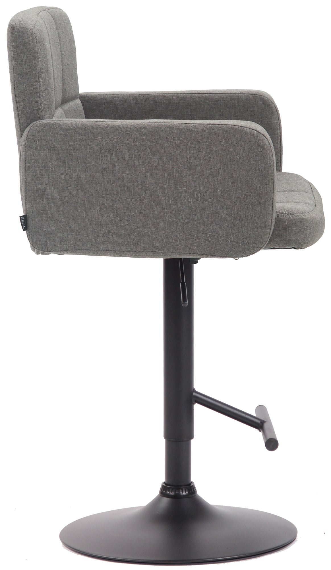 Barhocker Los Angeles, Stoff schwarz – Ansicht 12