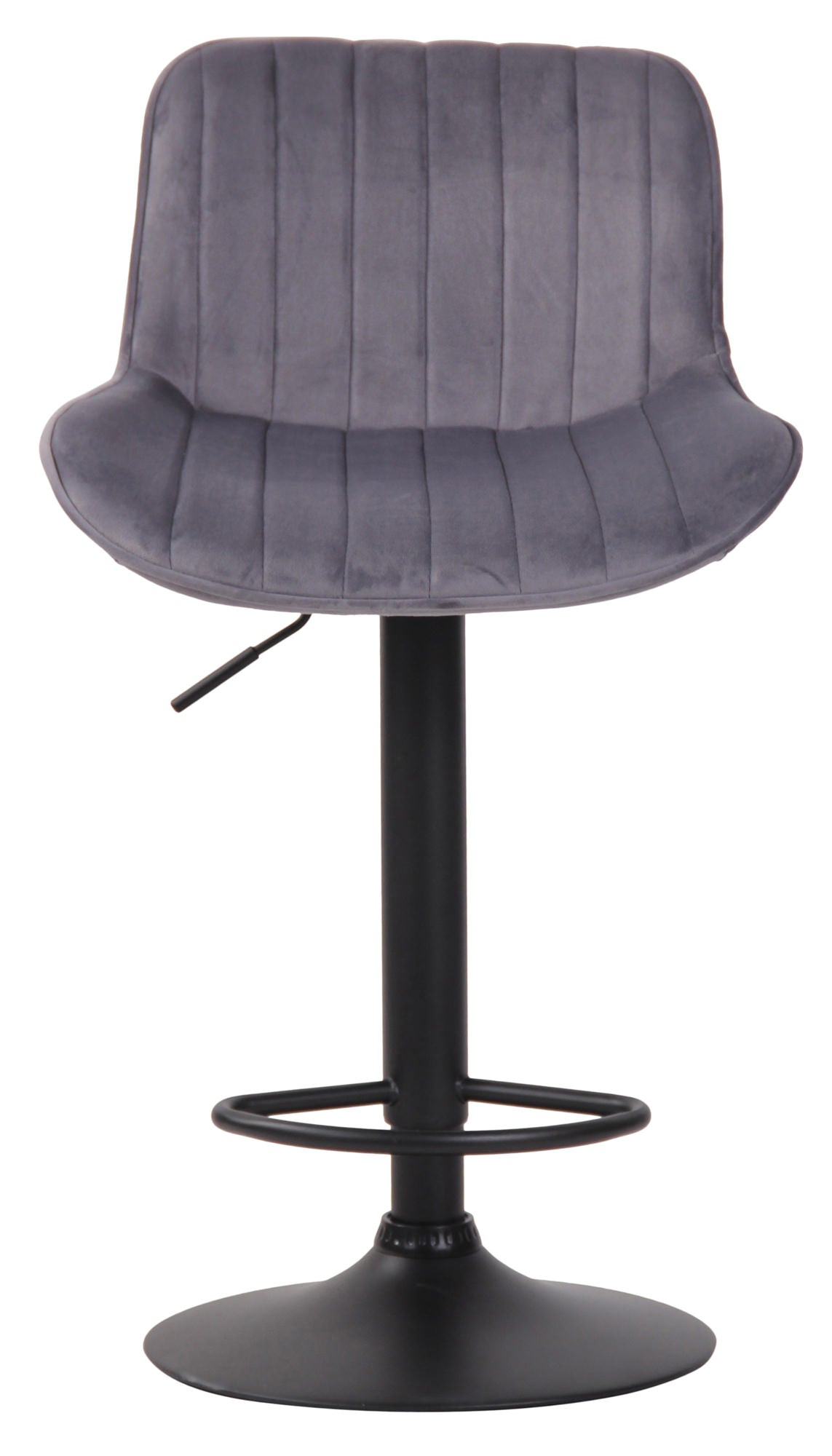 Barhocker Lentini Samt schwarz – Ansicht 17