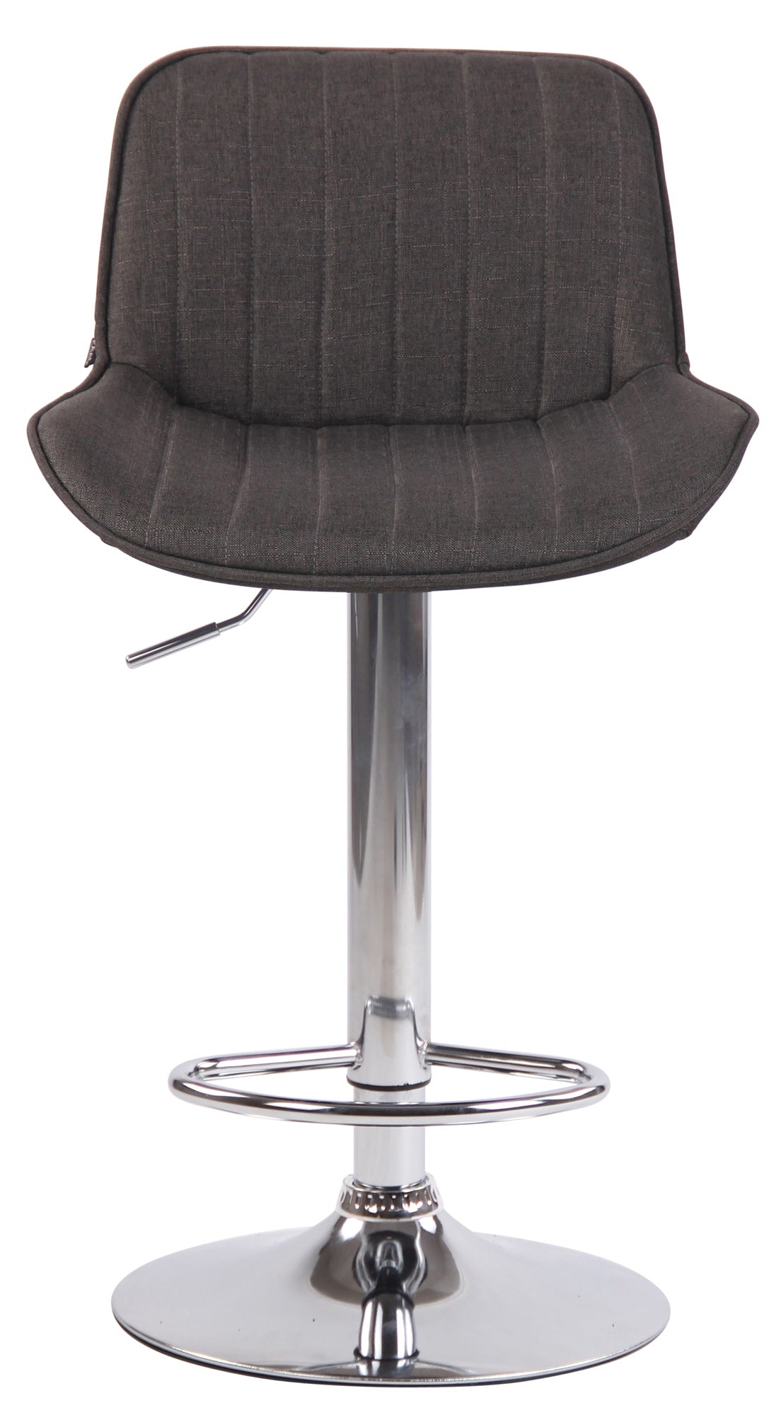 Barhocker Lentini Stoff chrom – Ansicht 8