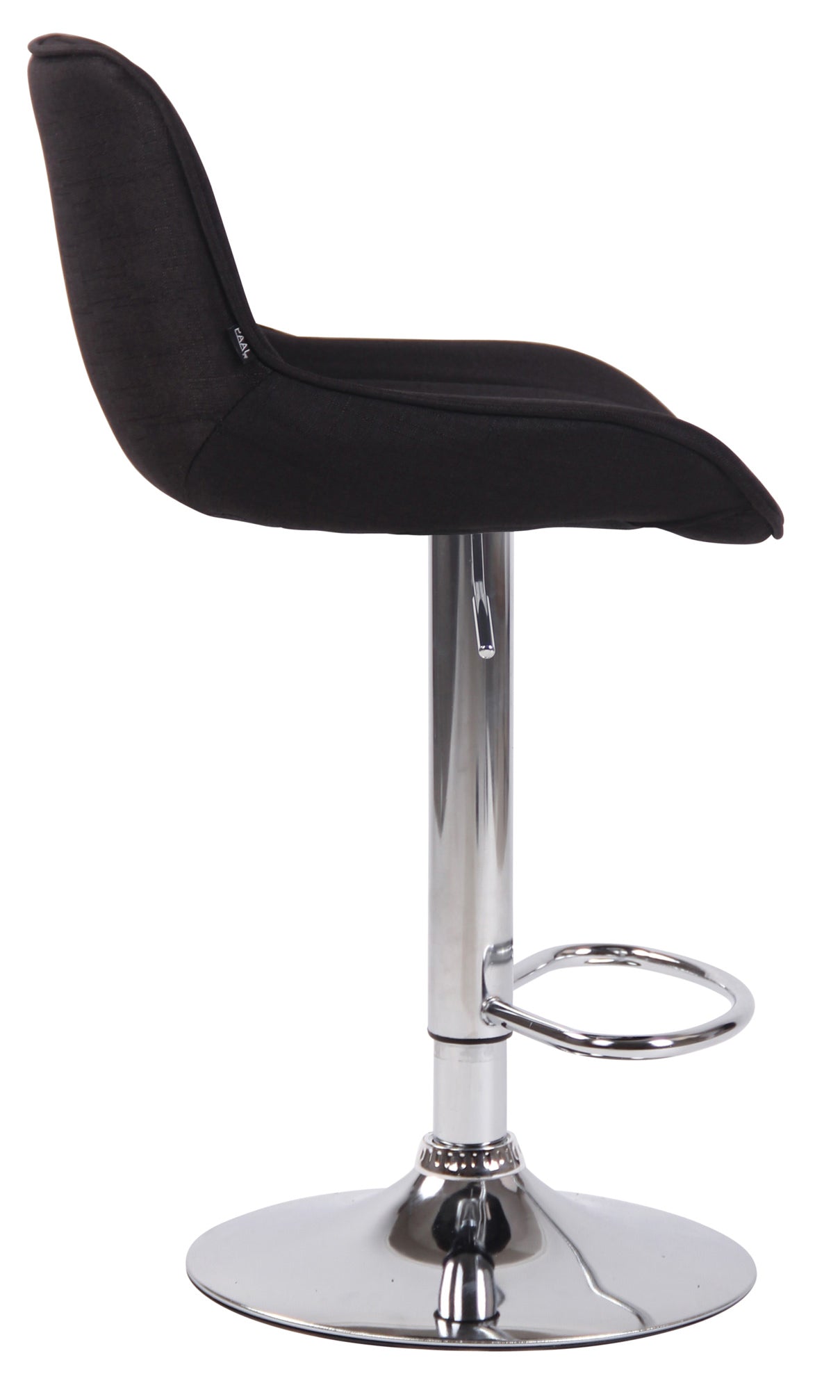 Barhocker Lentini Stoff chrom – Ansicht 18