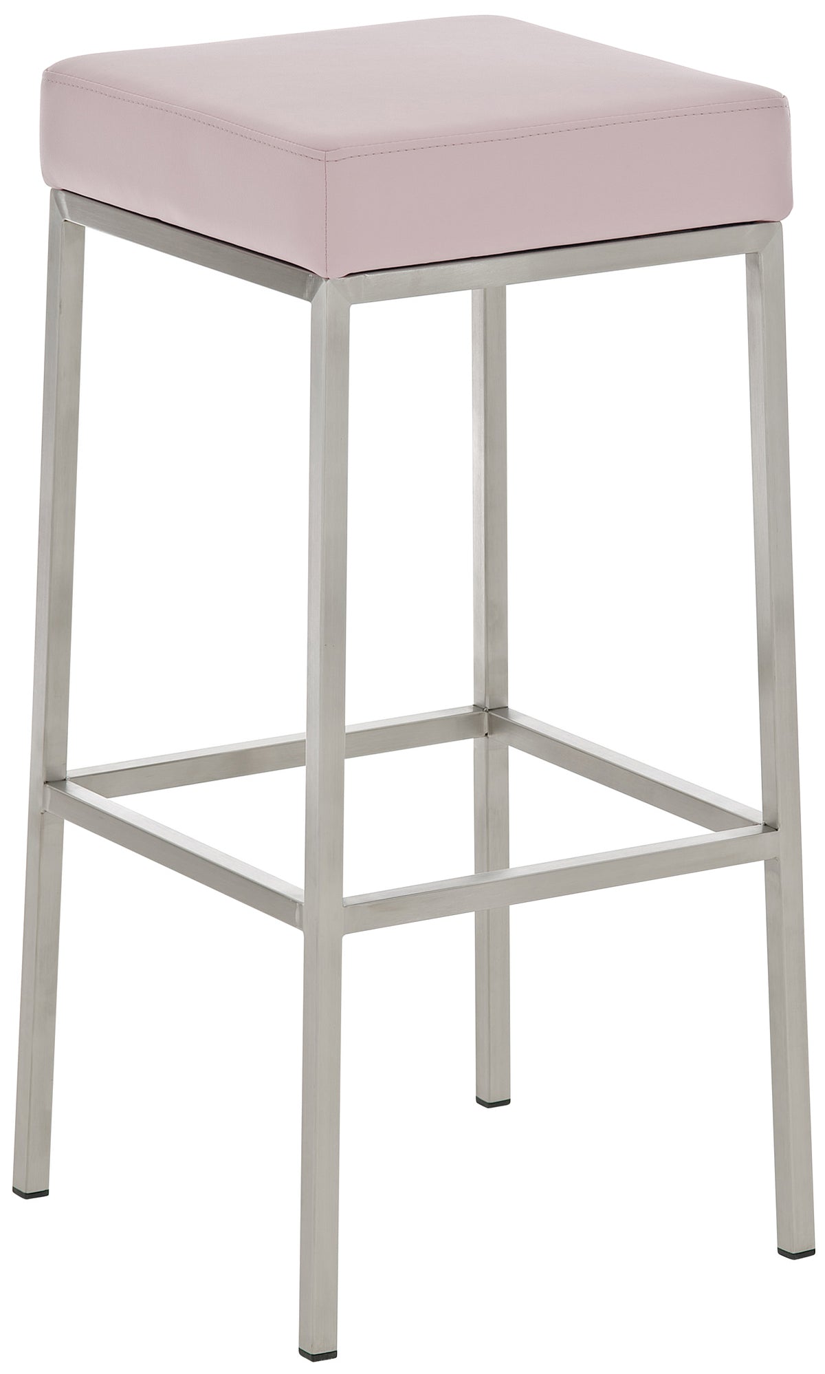 2er Set Barhocker Montreal 85 Kunstleder edelstahl – Ansicht 10