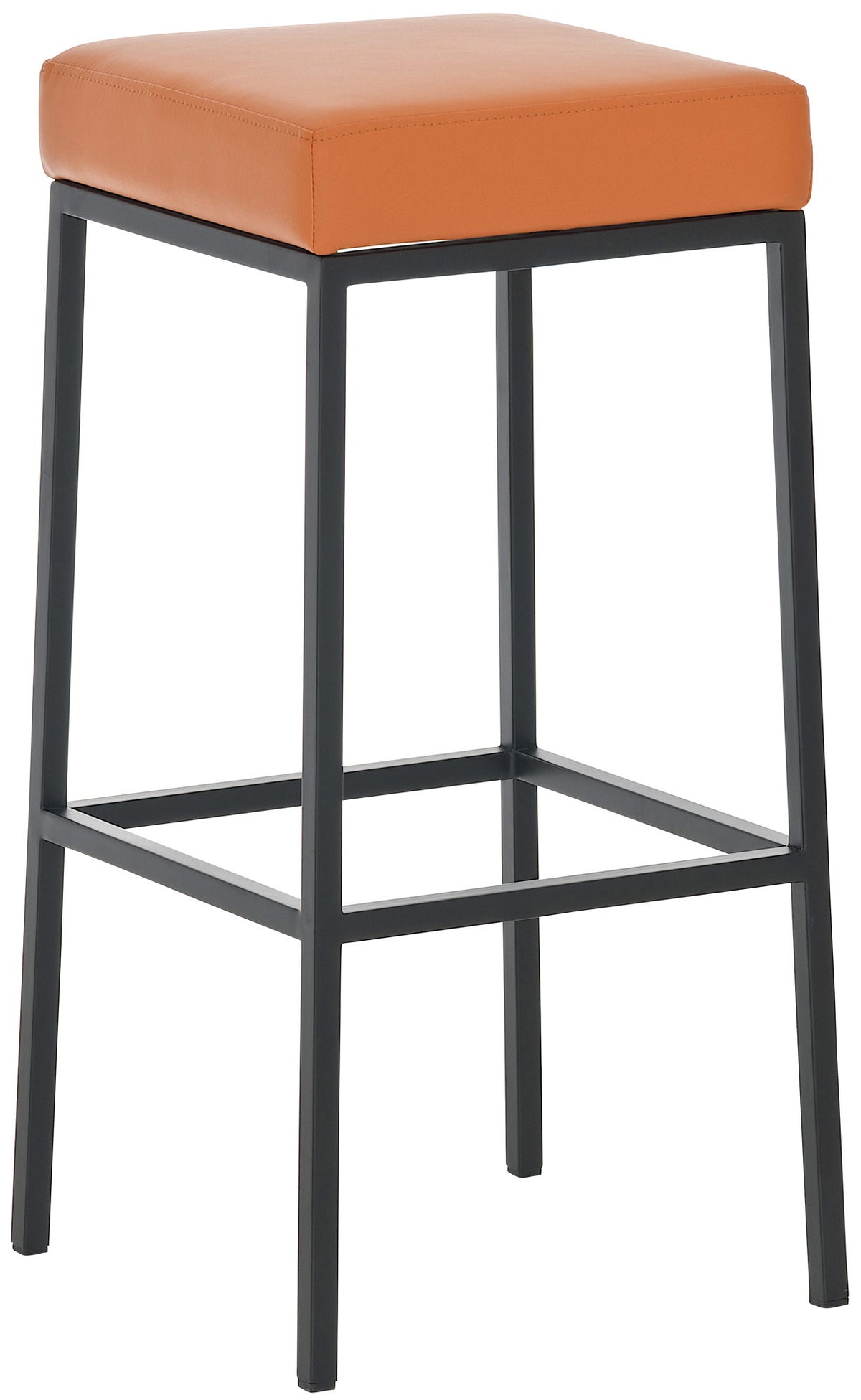 2er Set Barhocker Montreal 85 Kunstleder schwarz – Ansicht 14