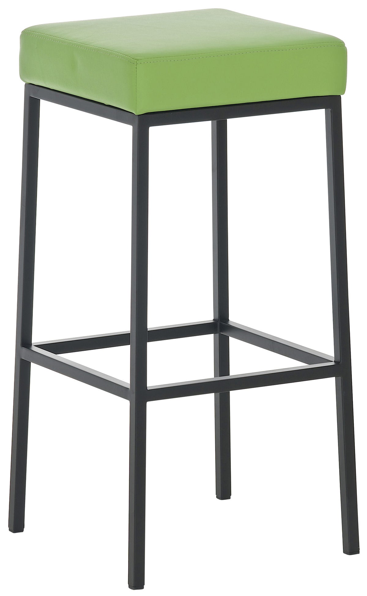 2er Set Barhocker Montreal 85 Kunstleder schwarz – Ansicht 20