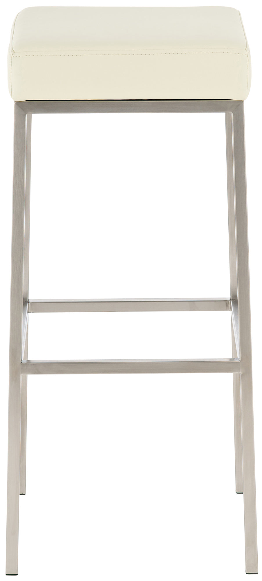 2er Set Barhocker Montreal 80 Kunstleder edelstahl – Ansicht 18