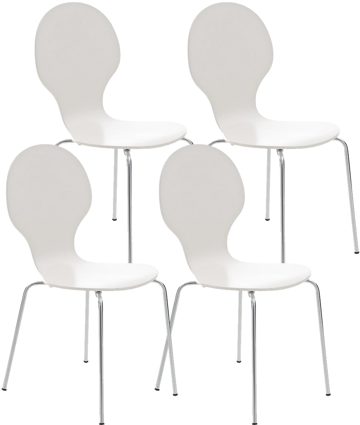 4er Set Besucherstuhl Diego – Ansicht 15
