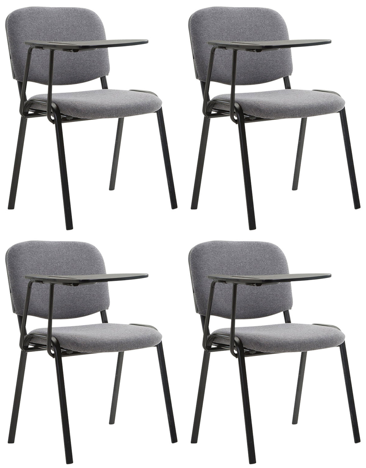 4er Set Stühle Ken mit Klapptisch Stoff – Ansicht 5