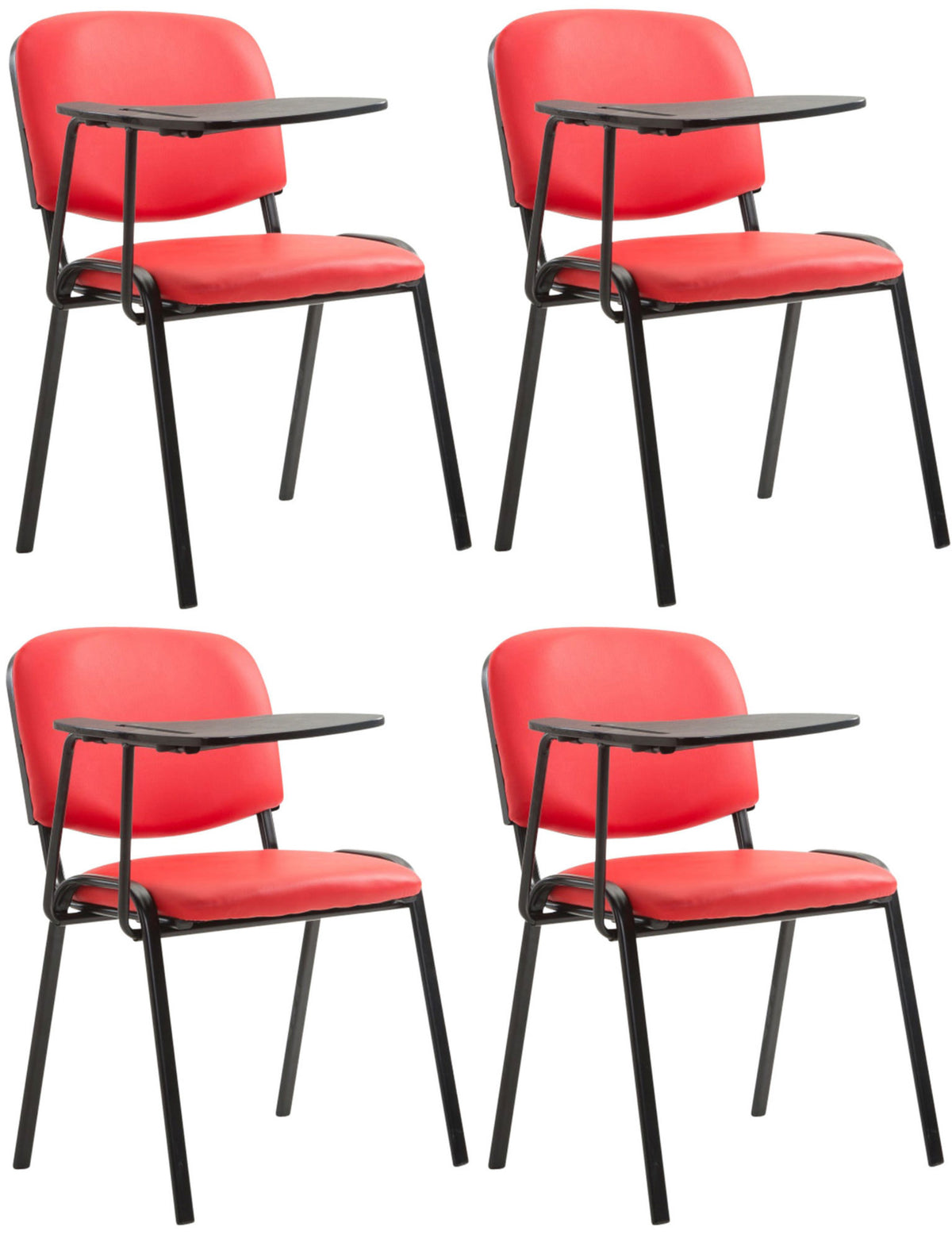 4er Set Stühle Ken mit Klapptisch Kunstleder – Ansicht 9