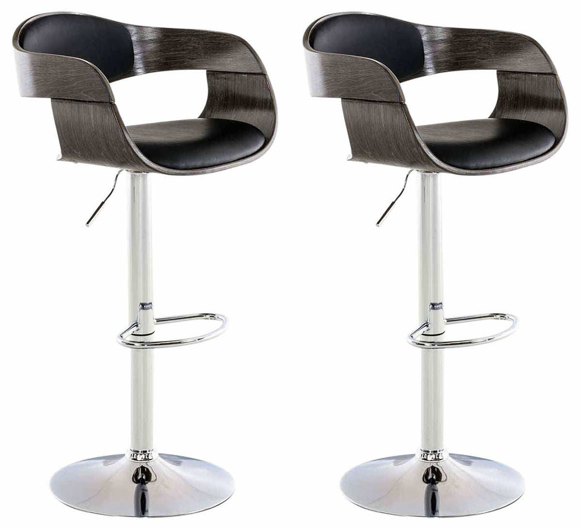 2er Set Barhocker Kingston C Kunstleder