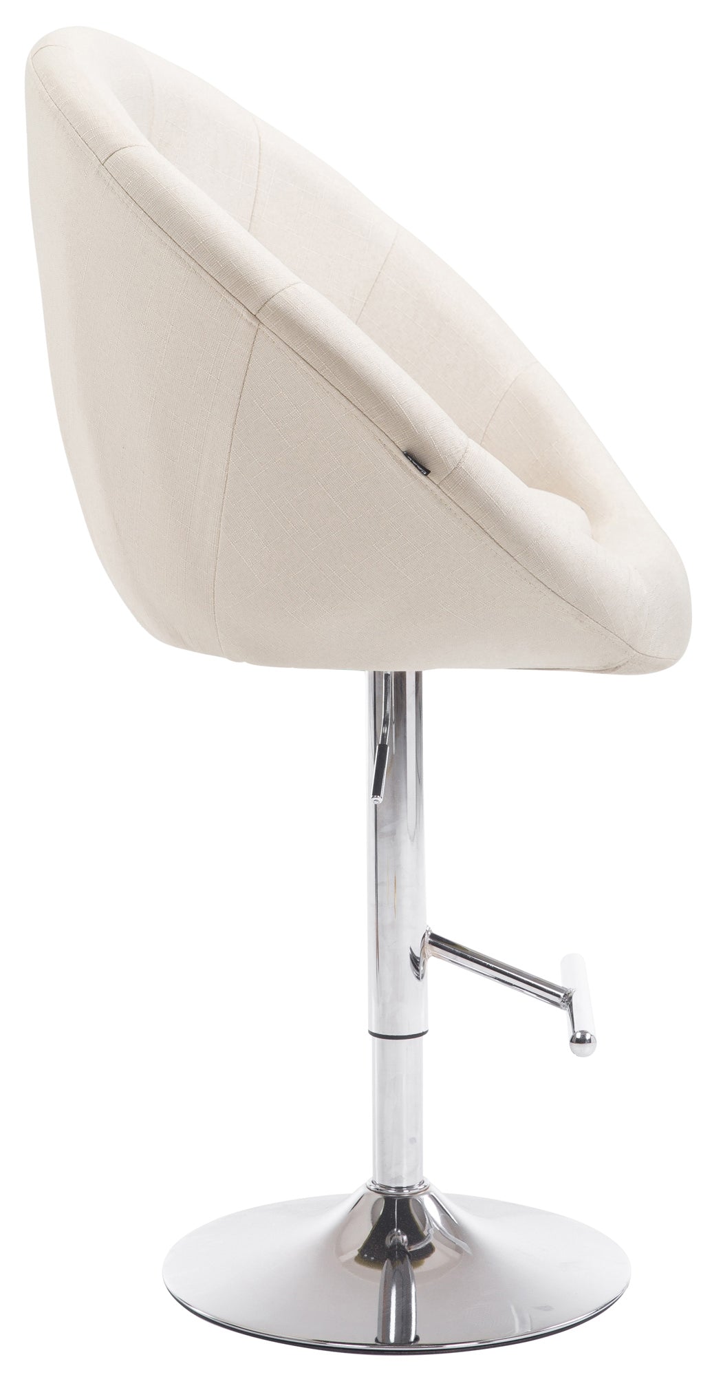 Barhocker London V2 Stoff chrom – Ansicht 17