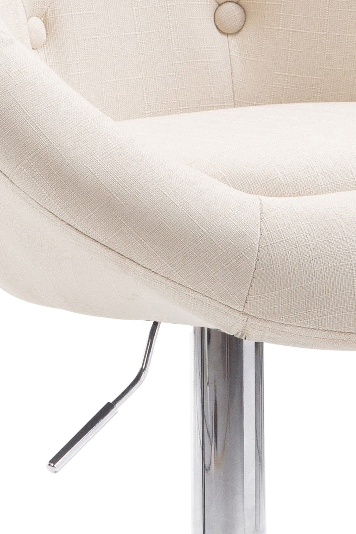 Barhocker London V2 Stoff chrom – Ansicht 19