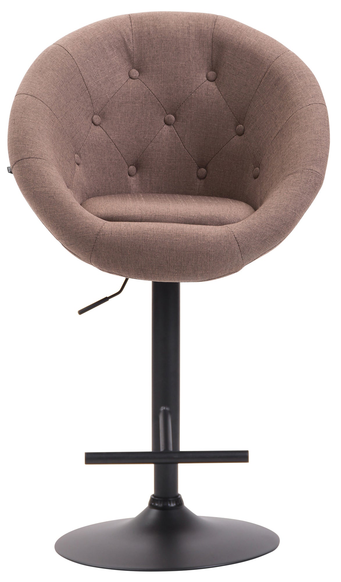 Barhocker London V2 Stoff schwarz – Ansicht 9