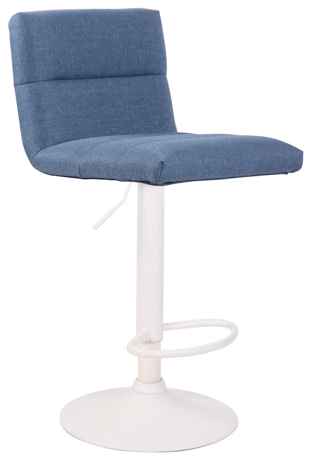 Barhocker Limerick Stoff weiß