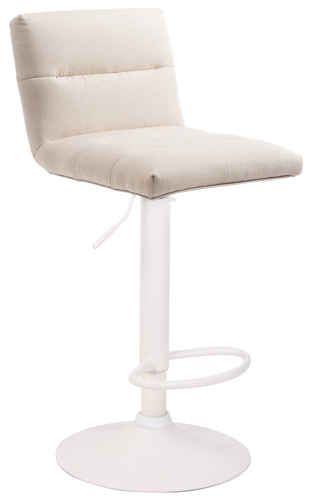 Barhocker Limerick Stoff weiß – Ansicht 7