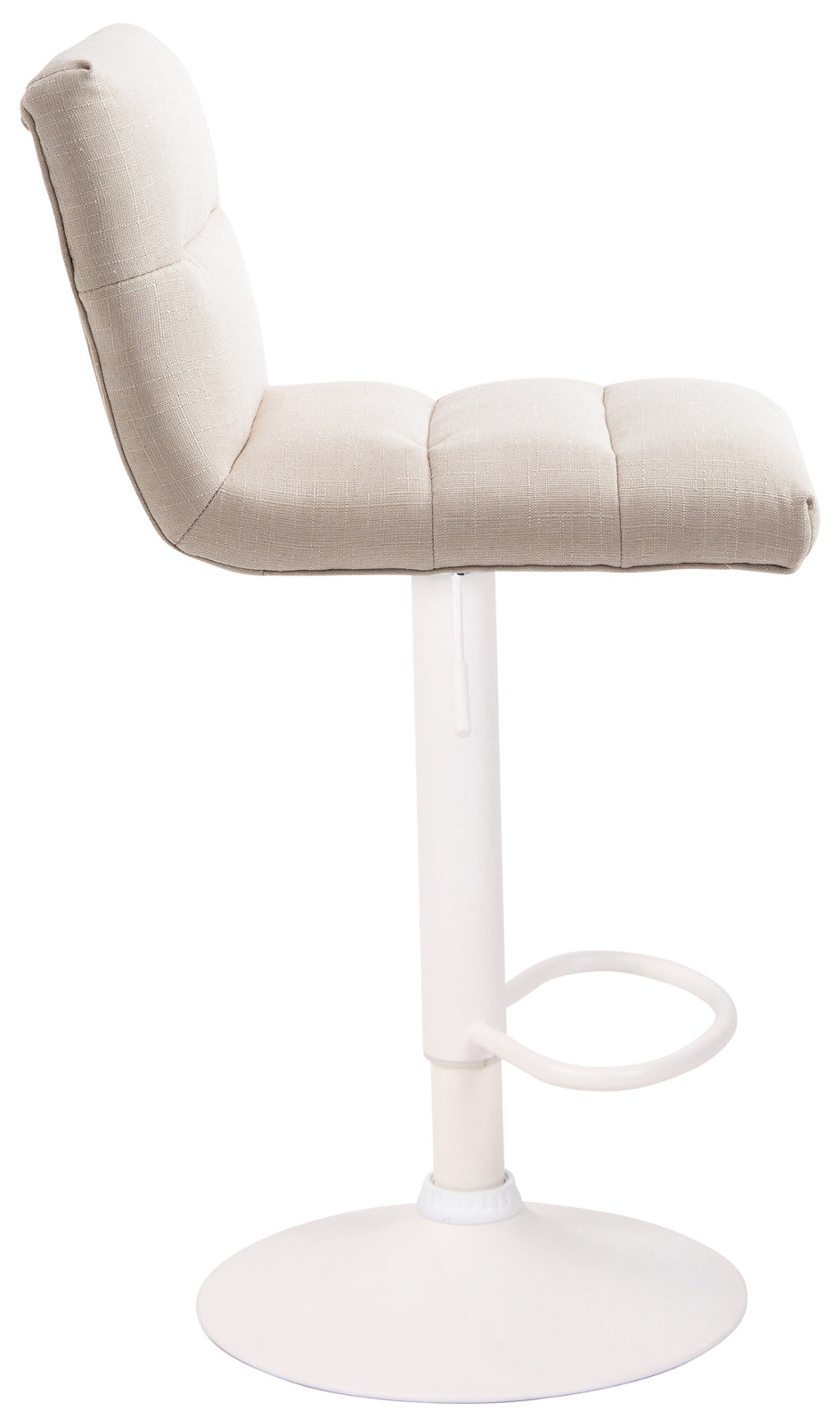 Barhocker Limerick Stoff weiß – Ansicht 9