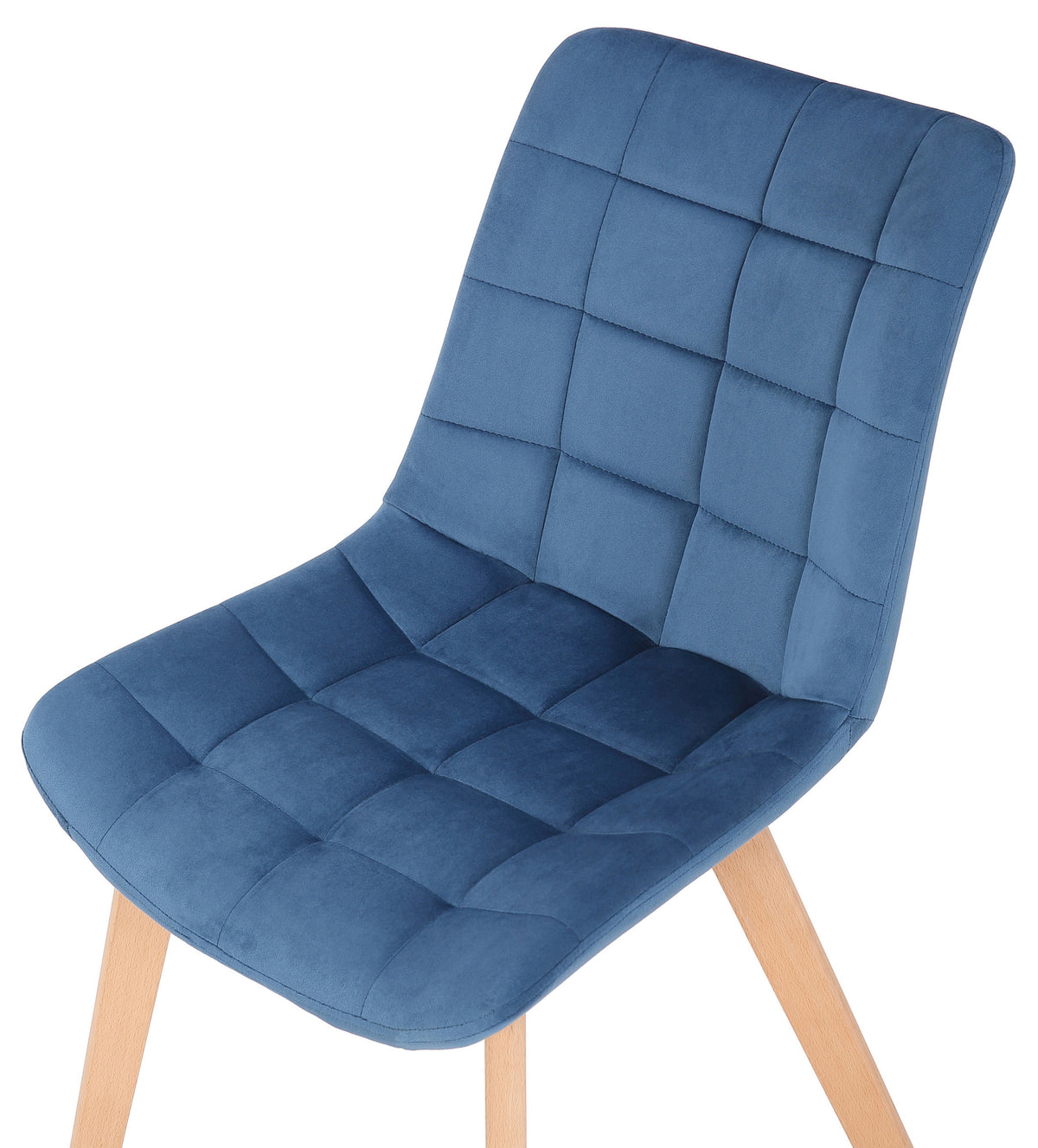 2er Set Esszimmerstühle Passaic Samt – Ansicht 8