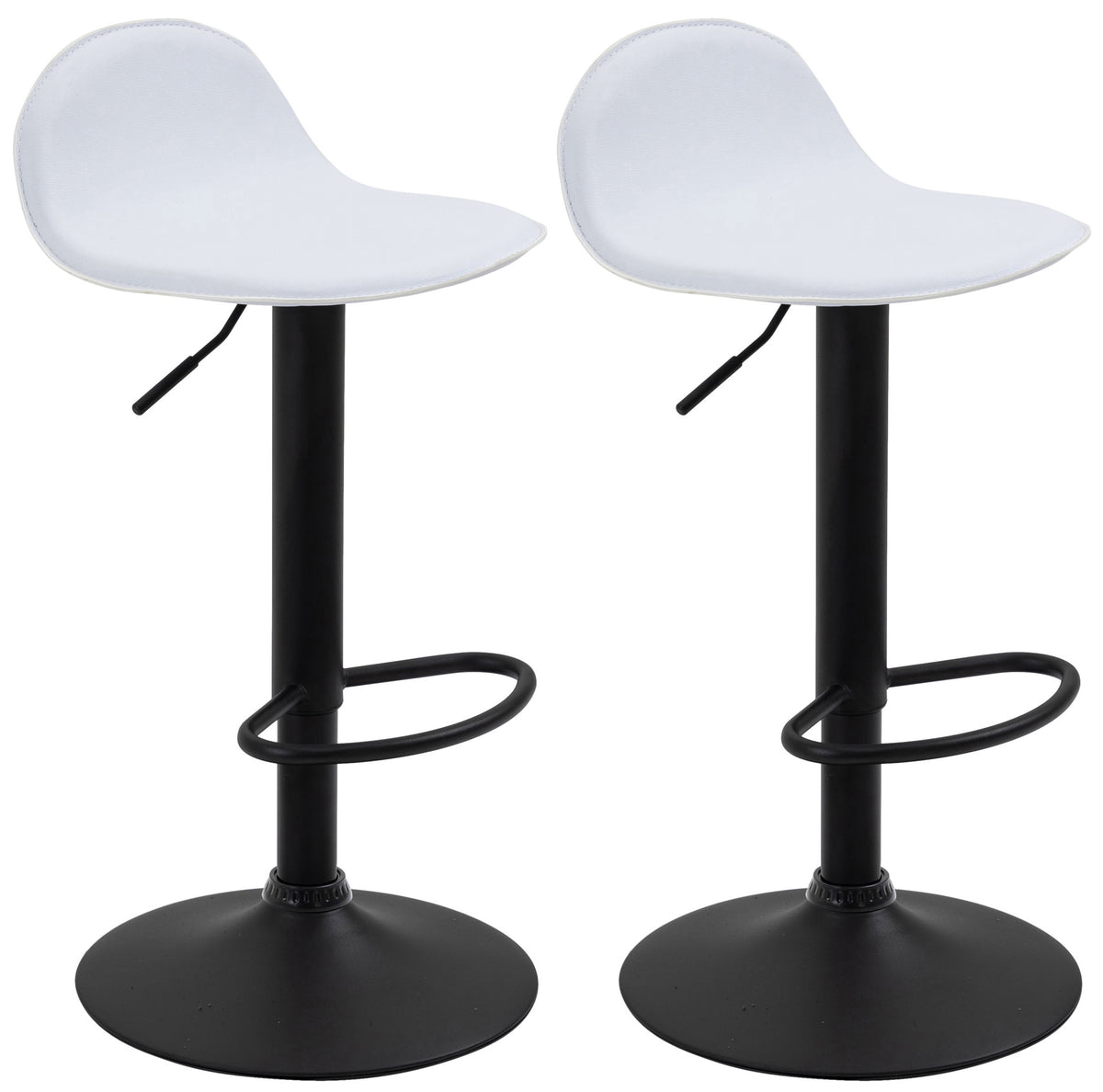 2er Set Barhocker Lana V2 schwarz