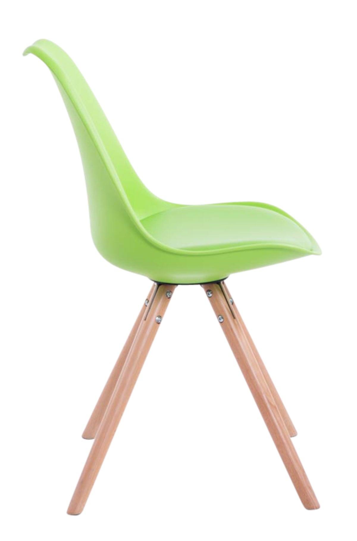 4er Set Stühle Toulouse Kunstleder Rund natura – Ansicht 9
