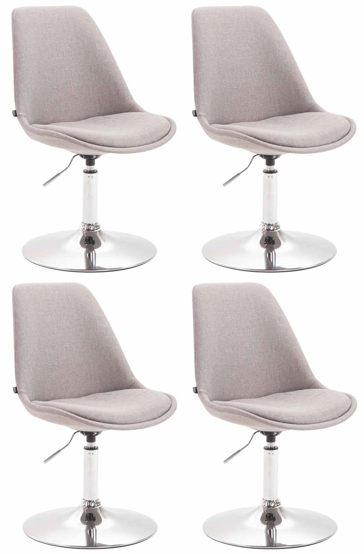 4er Set Stühle Maverick C Stoff – Ansicht 9