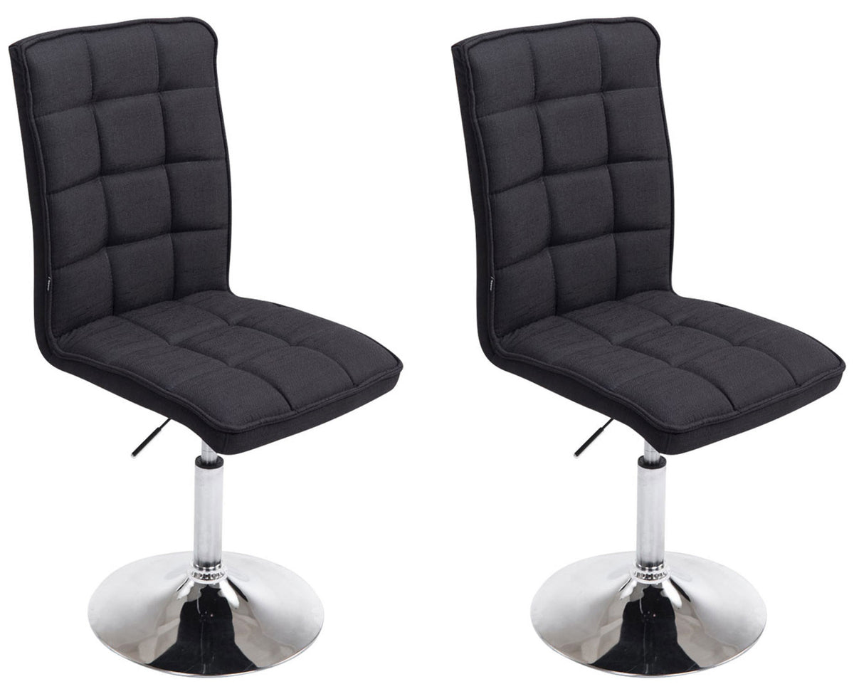 2er Set Esszimmerstühle Peking V2 Stoff