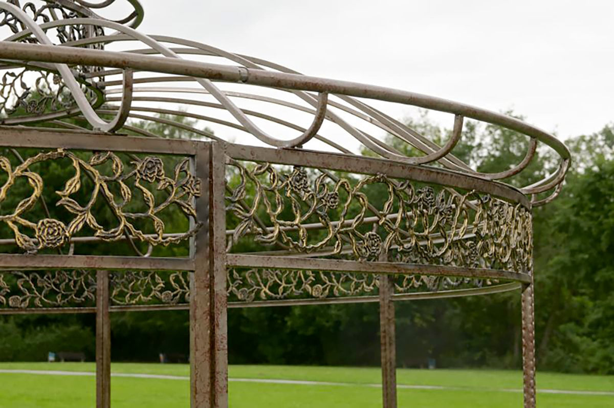 Luxus Pavillon Romantik rund 350 cm – Ansicht 10