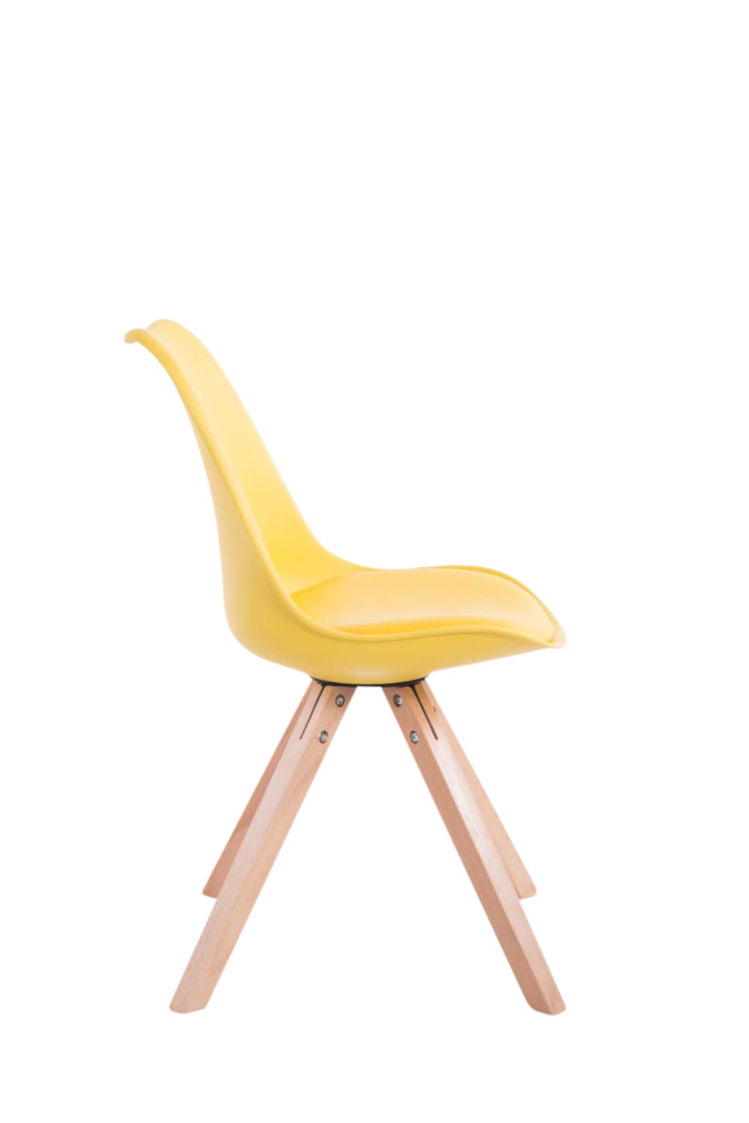4er Set Stühle Toulouse Kunstleder Natura Square – Ansicht 8