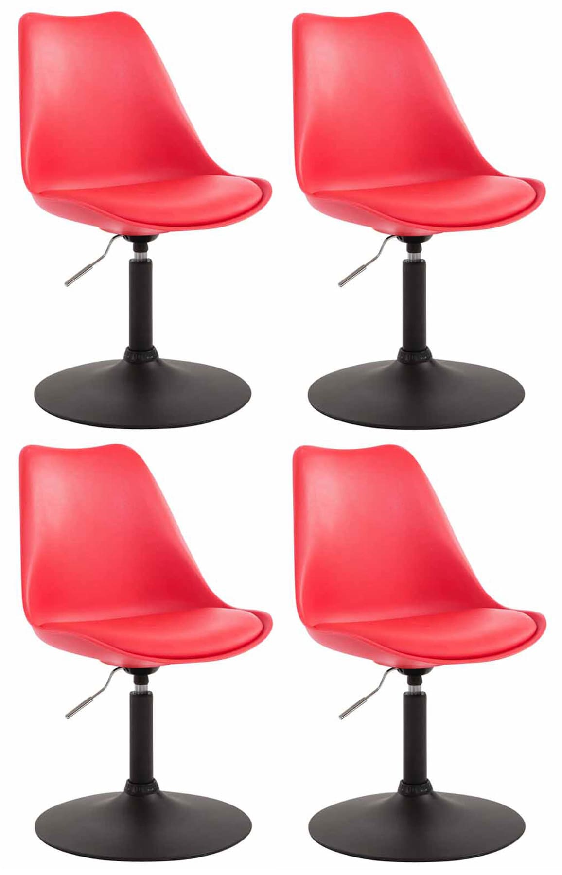 4er Set Esszimmerstühle Maverick B Kunststoff – Ansicht 9