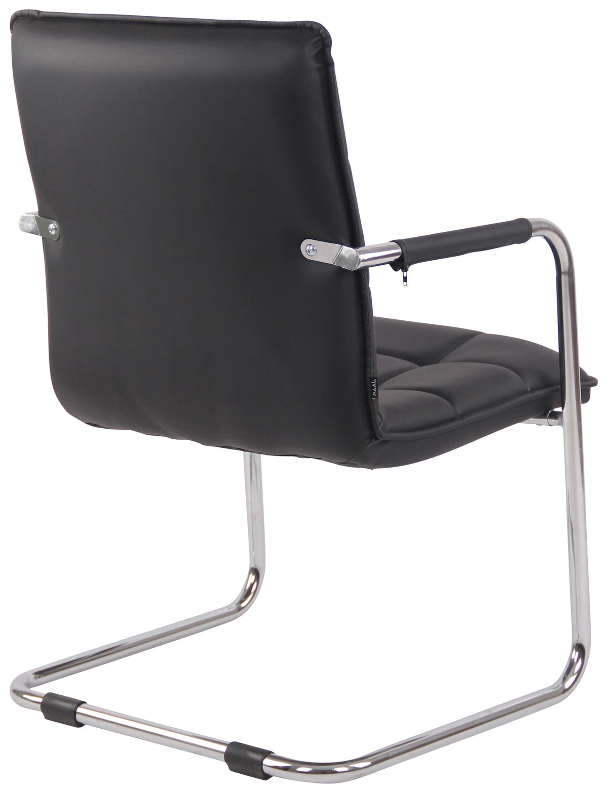 2er Set Besucherstühle Gandia Kunstleder chrom – Ansicht 4