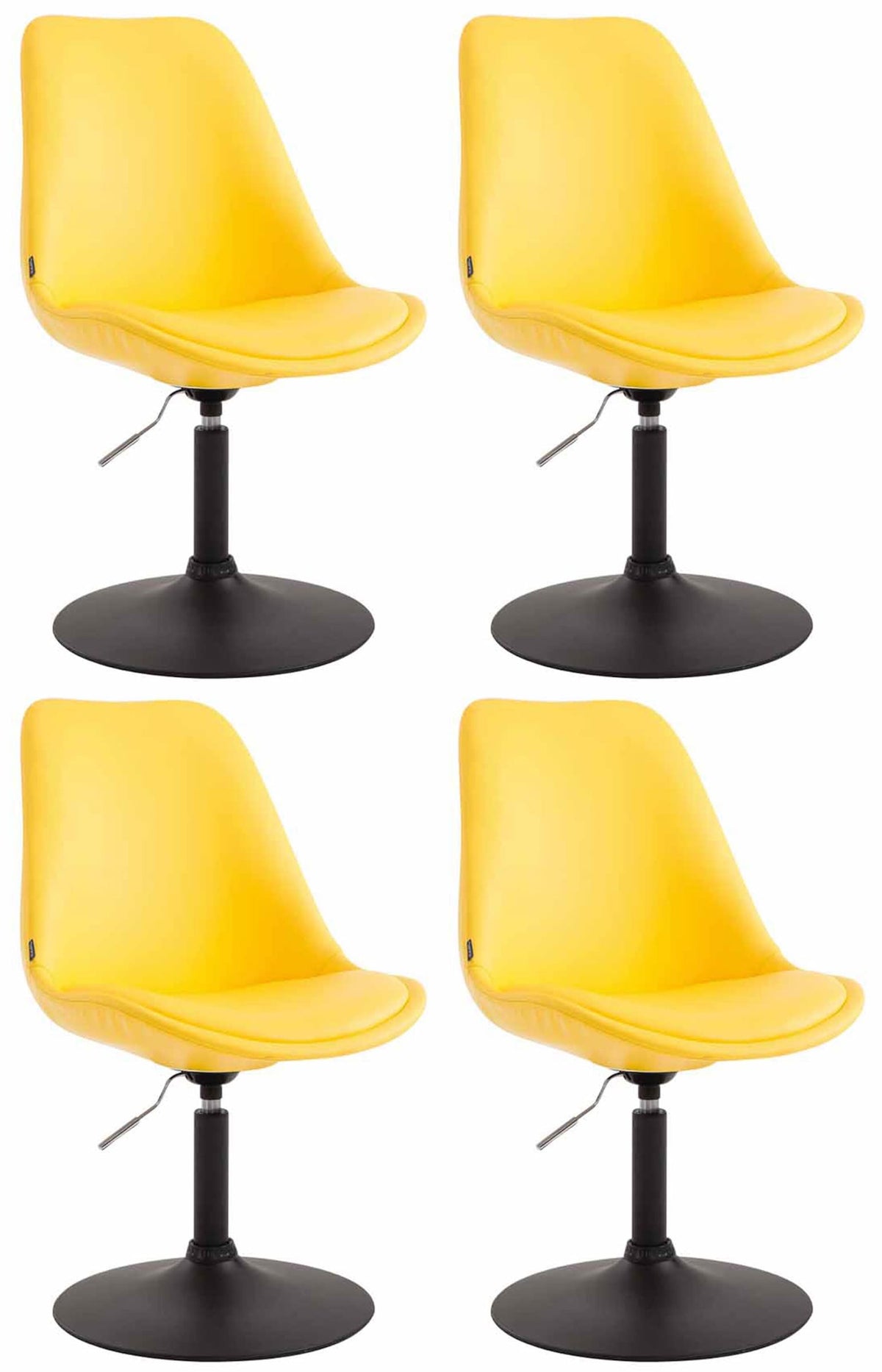 4er Set Esszimmerstühle Maverick B Kunstleder – Ansicht 13