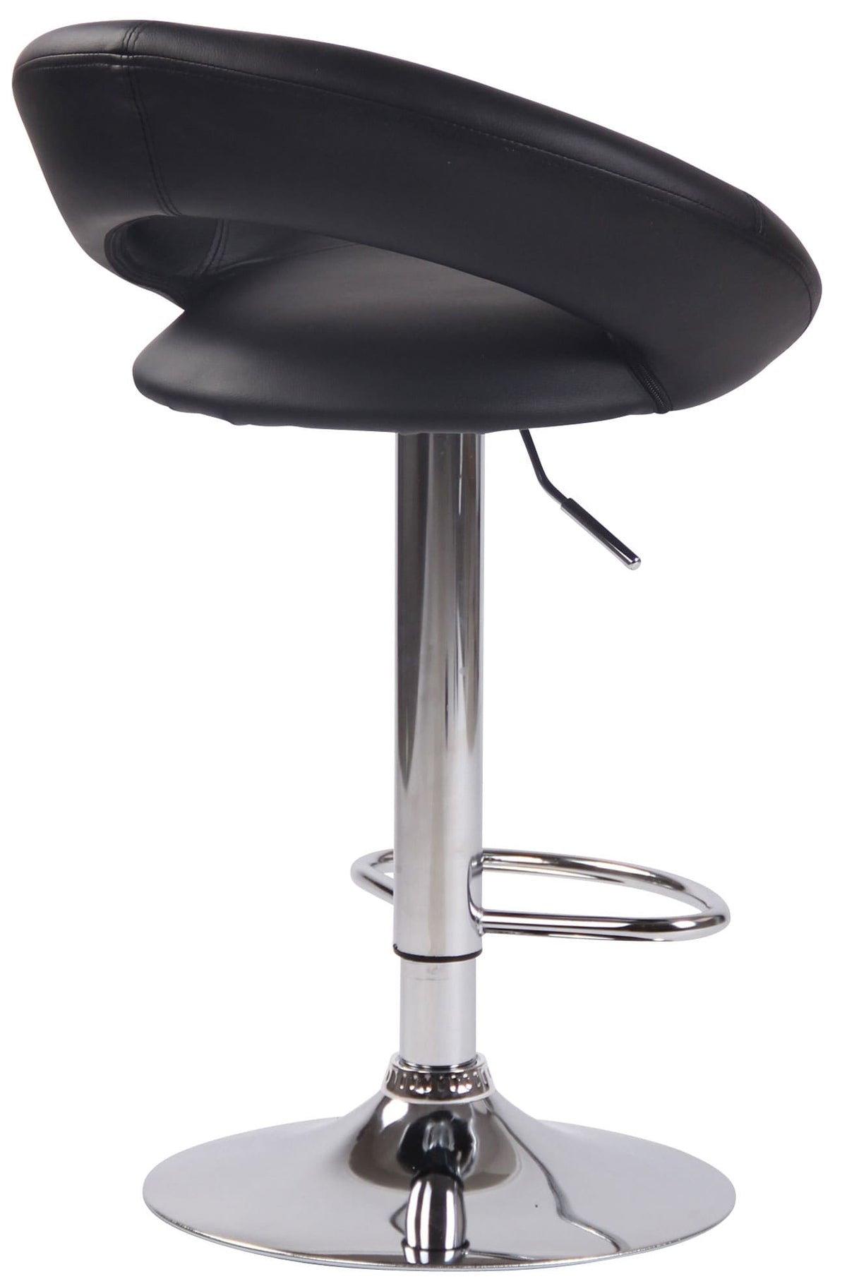 2er Set Barhocker Olinda Kunstleder chrom – Ansicht 11