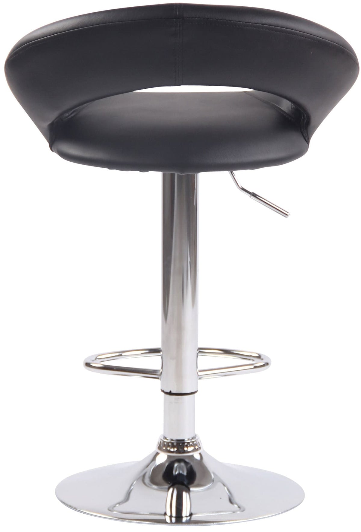 2er Set Barhocker Olinda Kunstleder chrom – Ansicht 12
