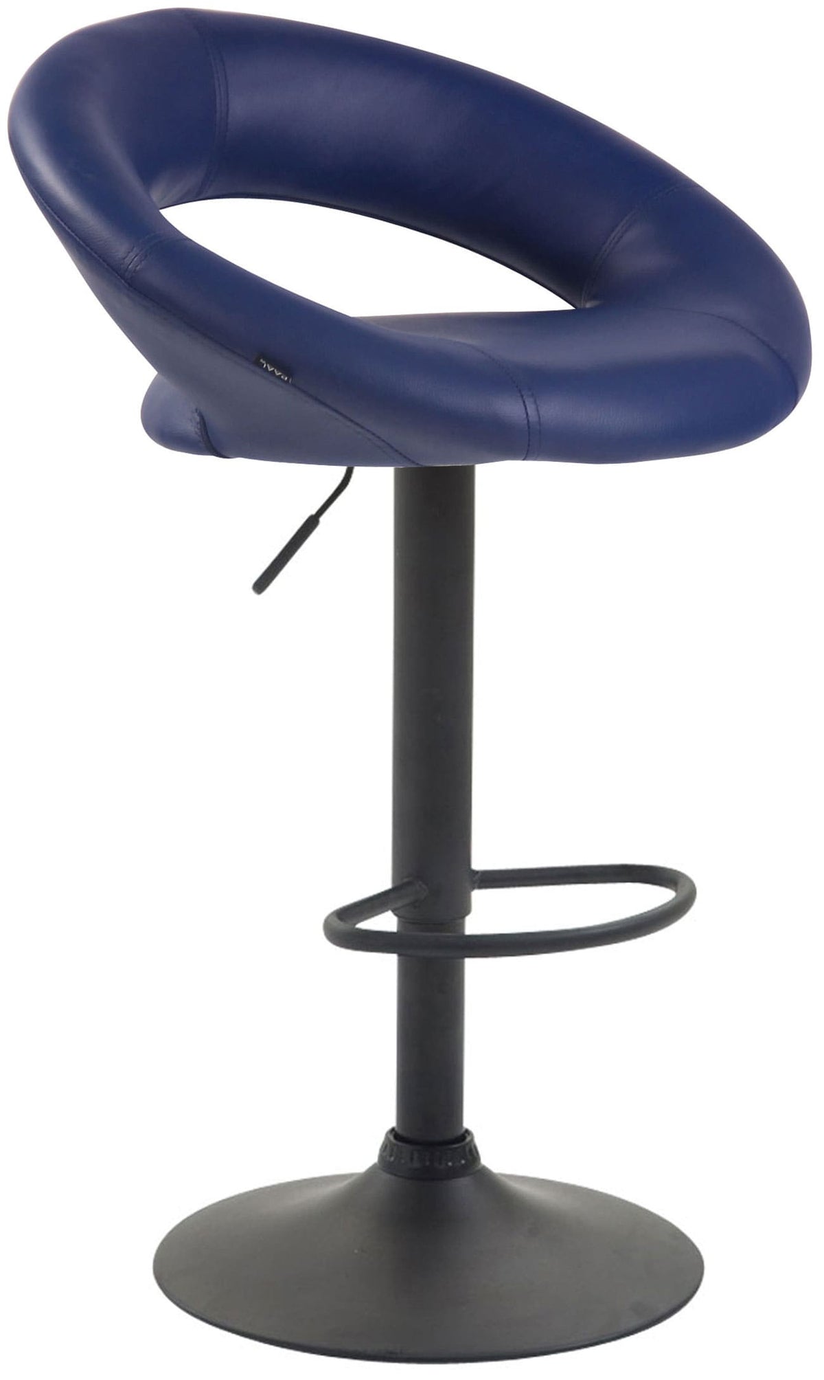 2er Set Barhocker Olinda Kunstleder schwarz – Ansicht 2