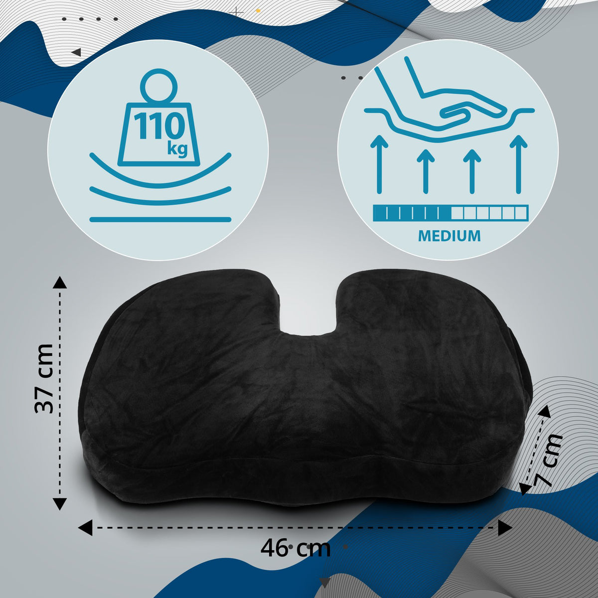 Ergonomisches Sitzkissen V2 – Ansicht 7