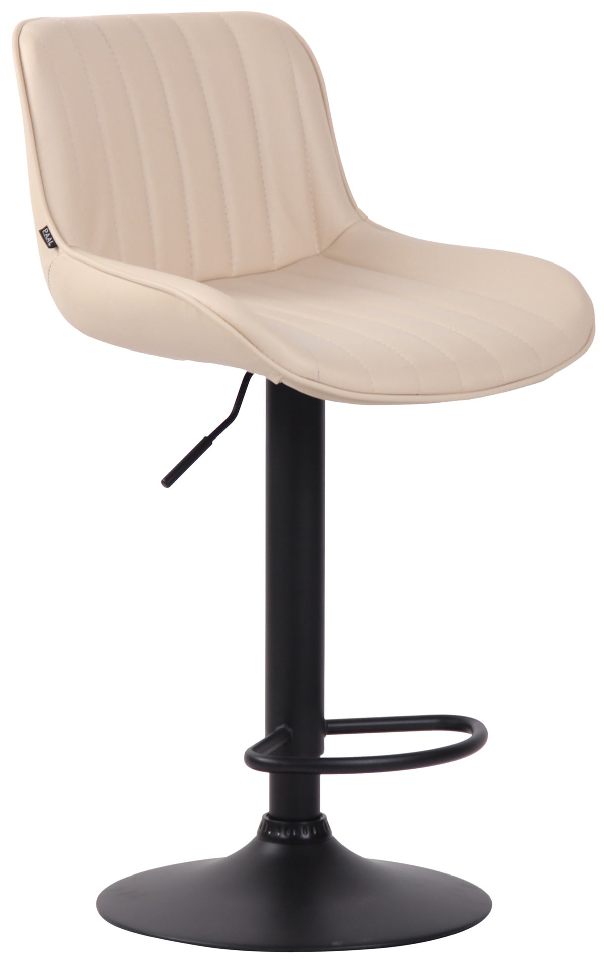 2er Set Barhocker Lentini Kunstleder schwarz – Ansicht 8