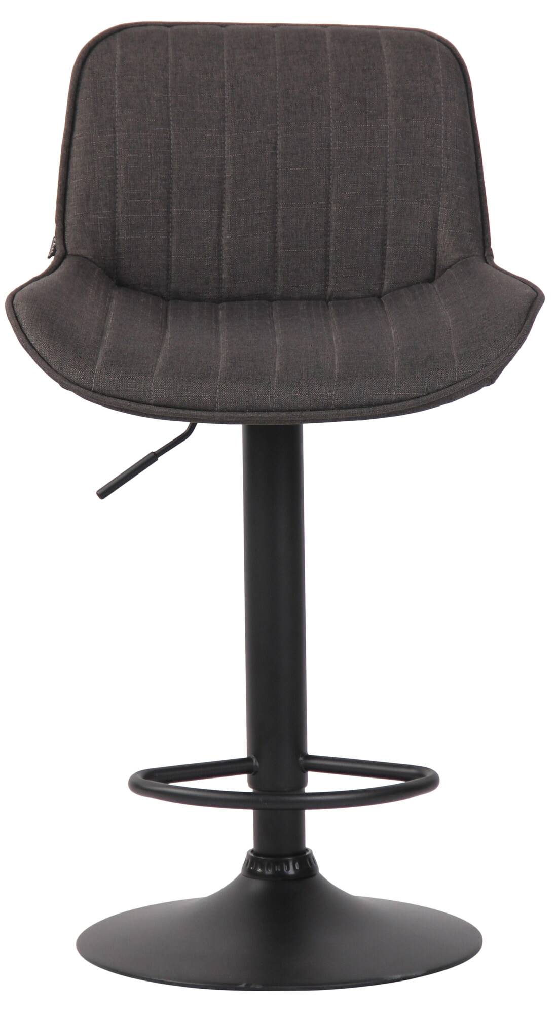 2er Set Barhocker Lentini Stoff schwarz – Ansicht 15