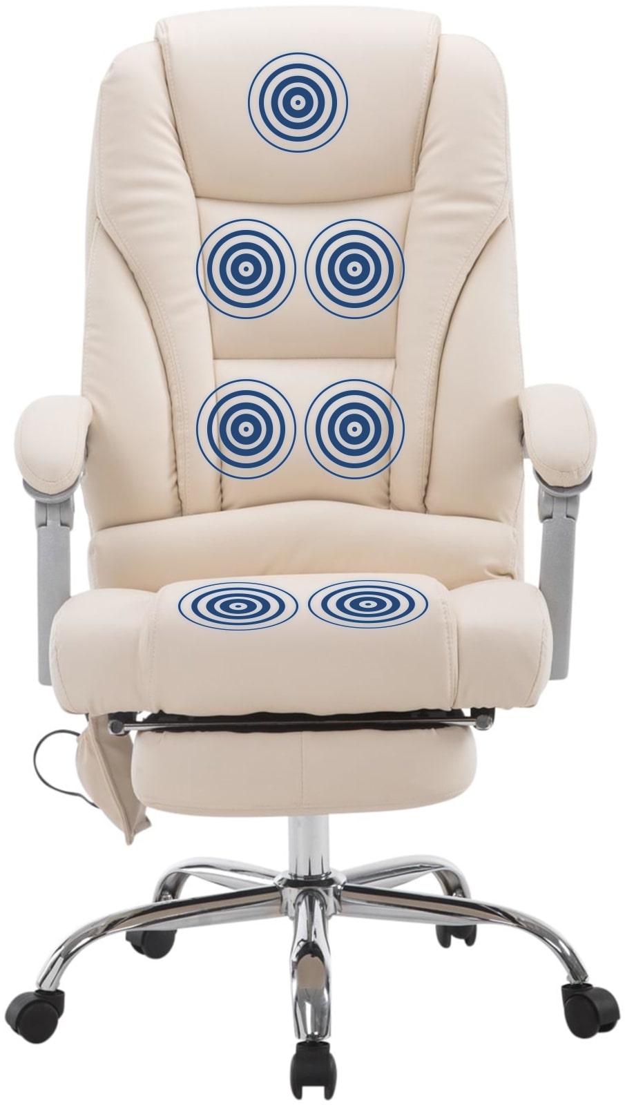 Bürostuhl Pacific mit Massagefunktion – Ansicht 16