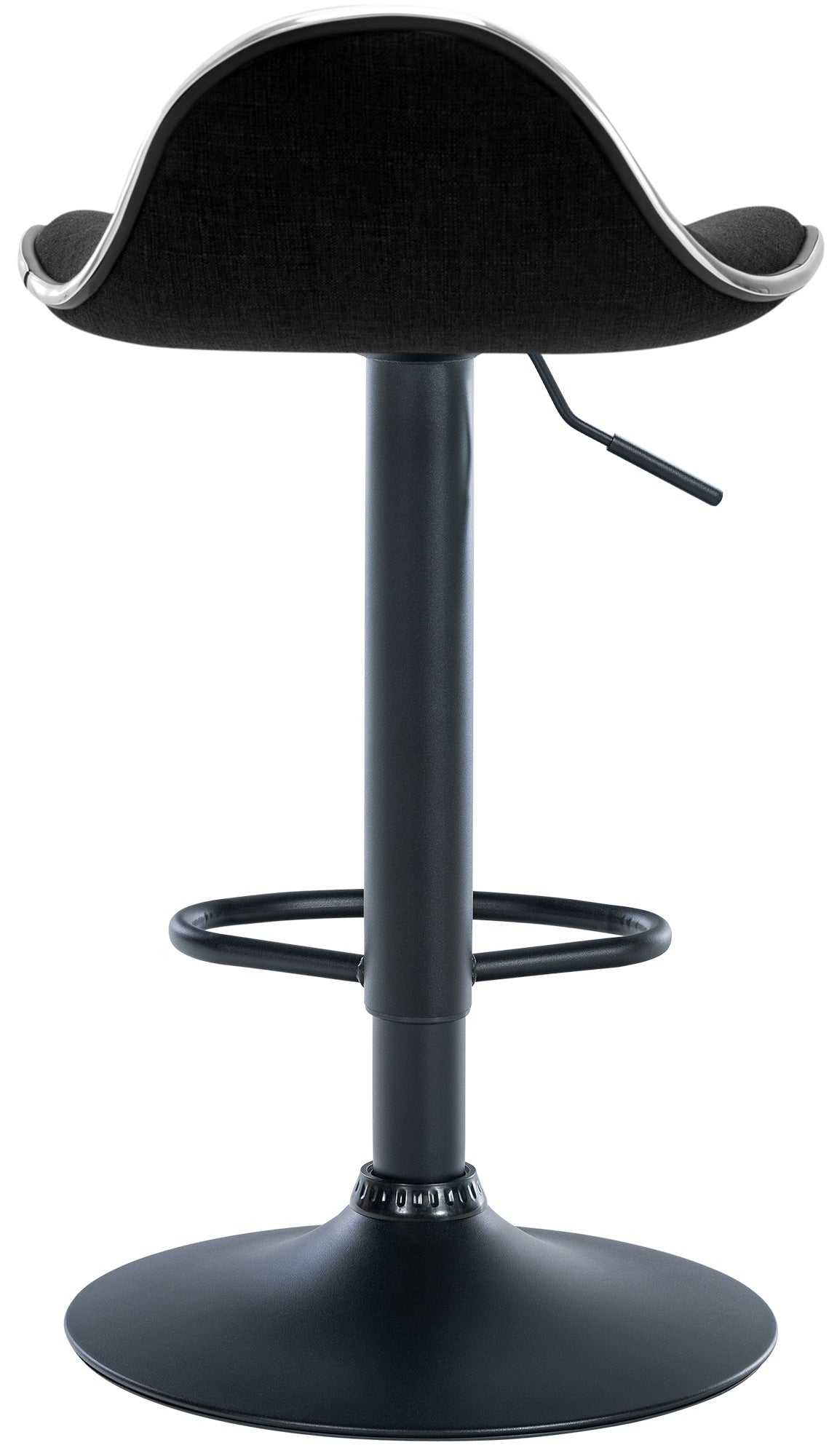 Barhocker Shanghai Stoff schwarz – Ansicht 5