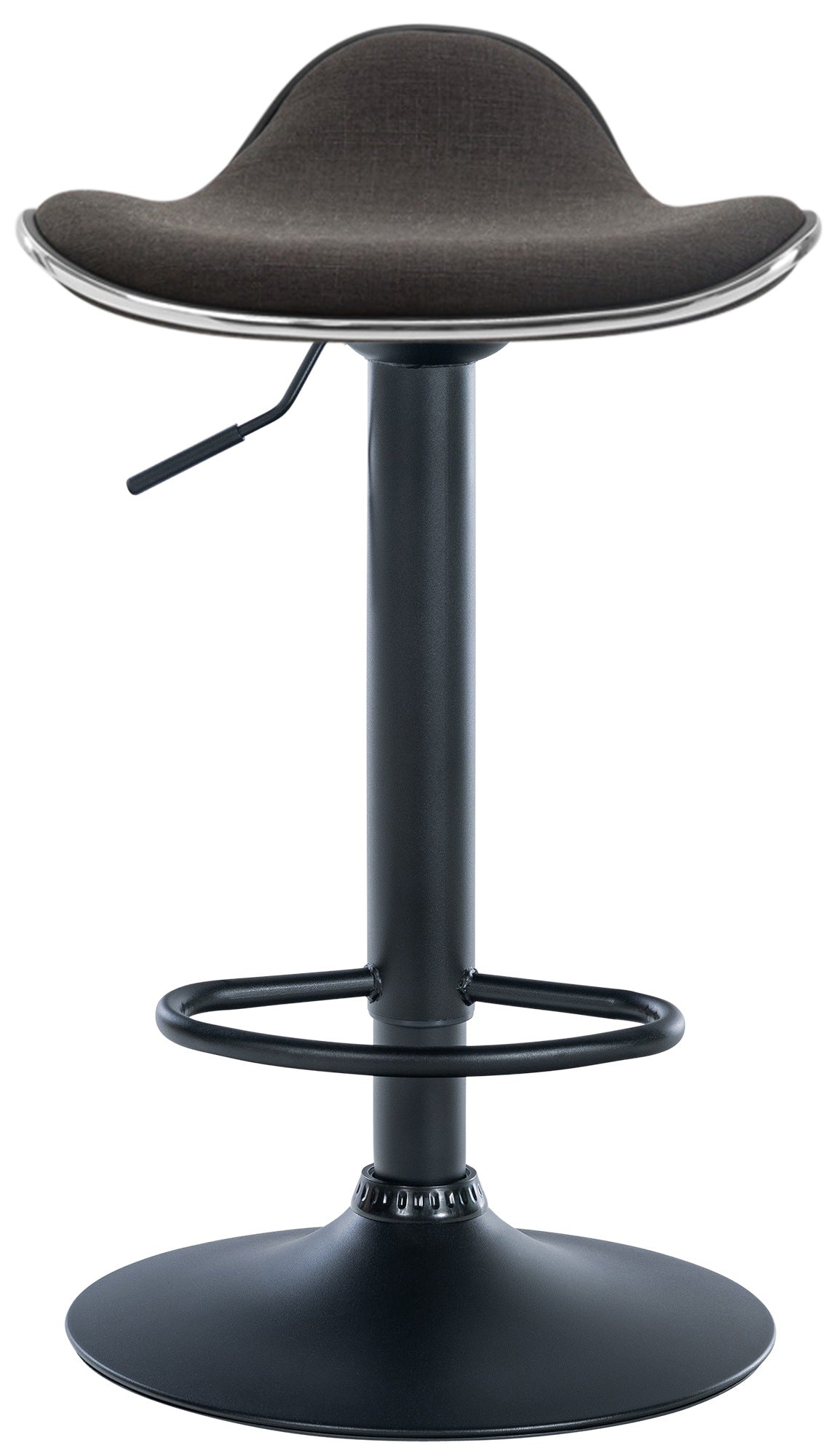 Barhocker Shanghai Stoff schwarz – Ansicht 10