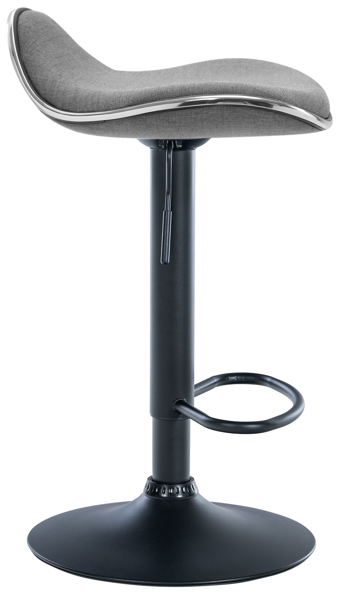 Barhocker Shanghai Stoff schwarz – Ansicht 15