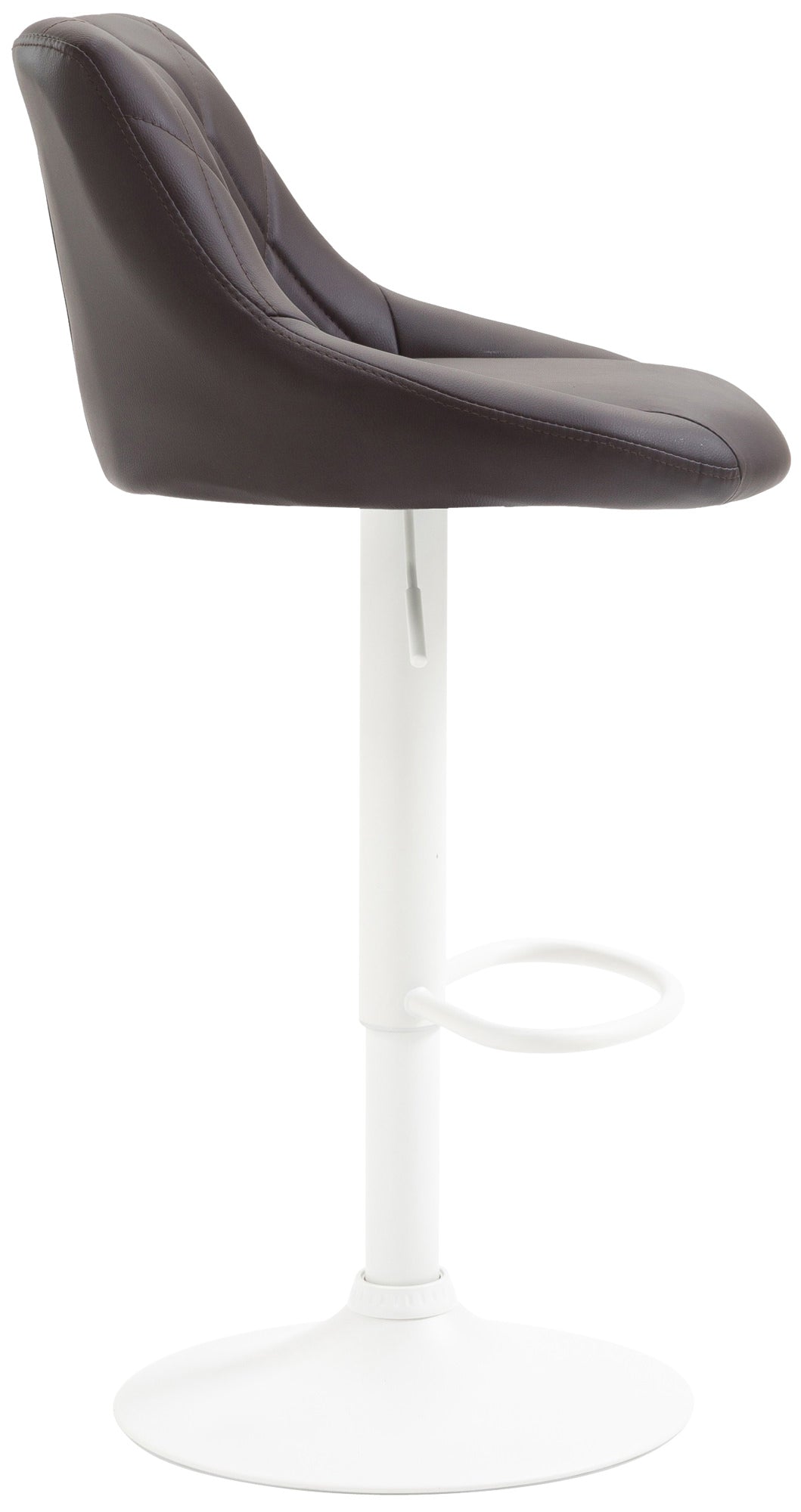 Barhocker Lazio Kunstleder weiß – Ansicht 8