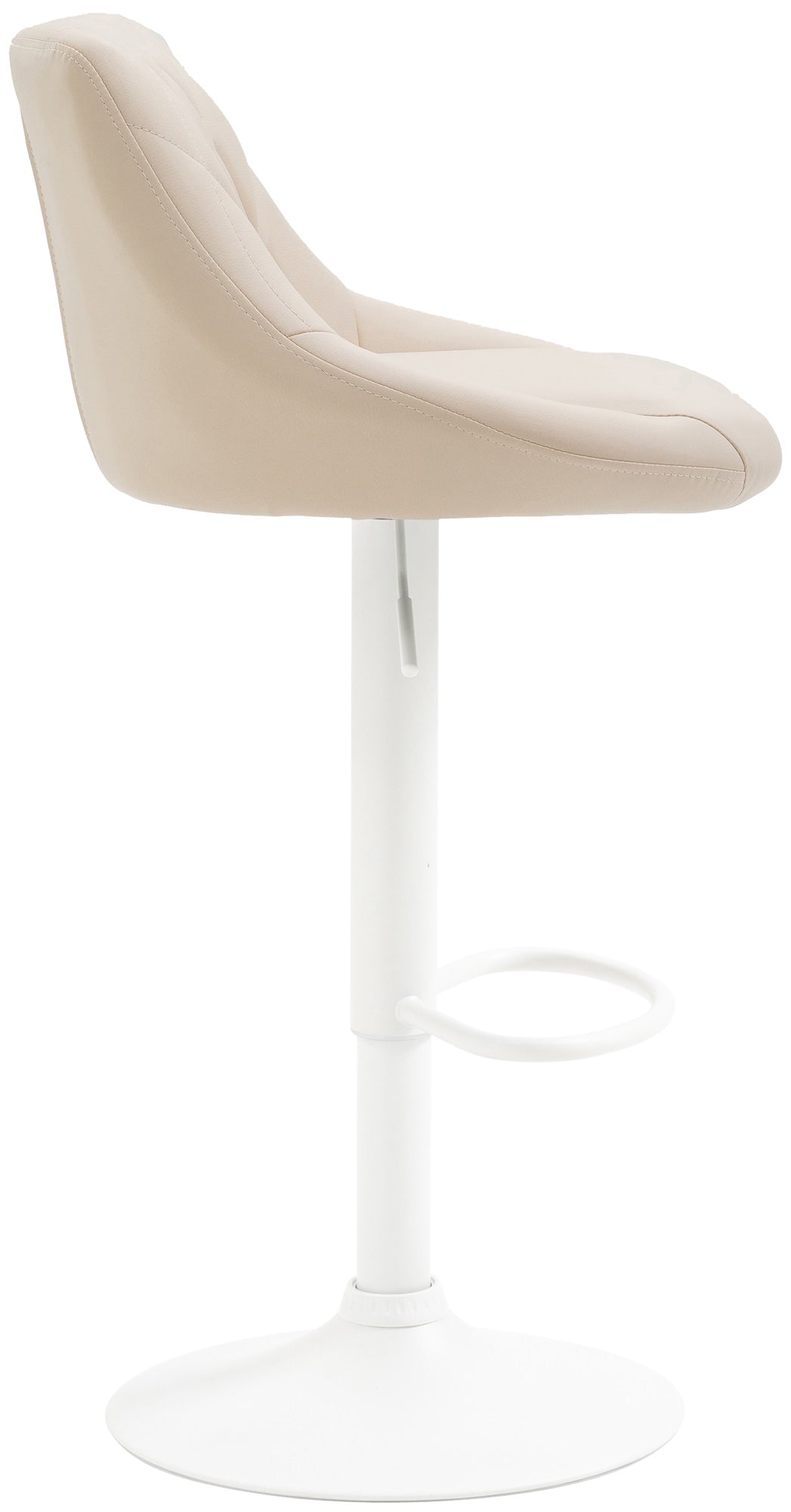 Barhocker Lazio Kunstleder weiß – Ansicht 12
