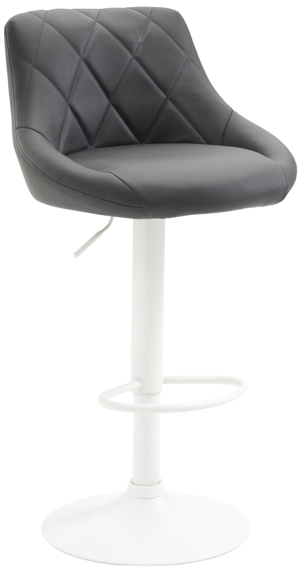 Barhocker Lazio Kunstleder weiß – Ansicht 13