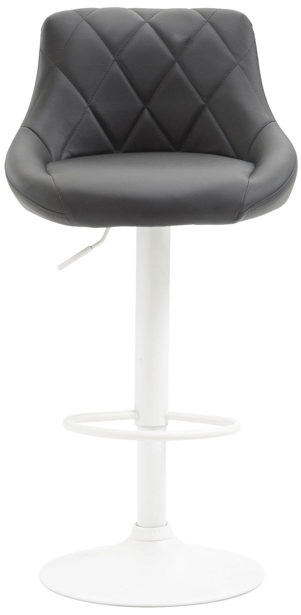 Barhocker Lazio Kunstleder weiß – Ansicht 15